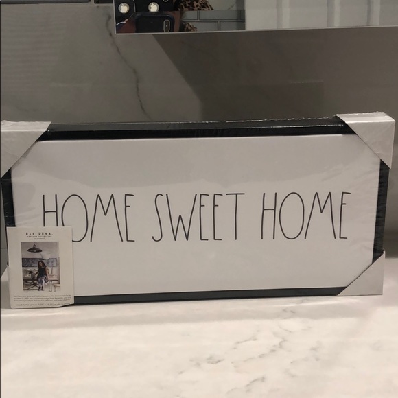 Rae Dunn Home Sweet Home sign